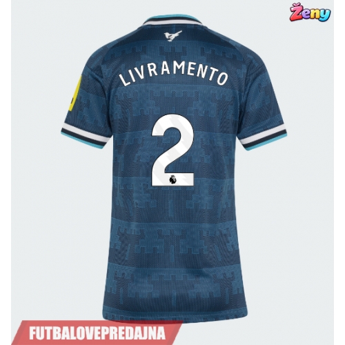 Lacne Ženy Futbalové dres Newcastle United Tino Livramento #2 2026-27 Krátky Rukáv - Preč